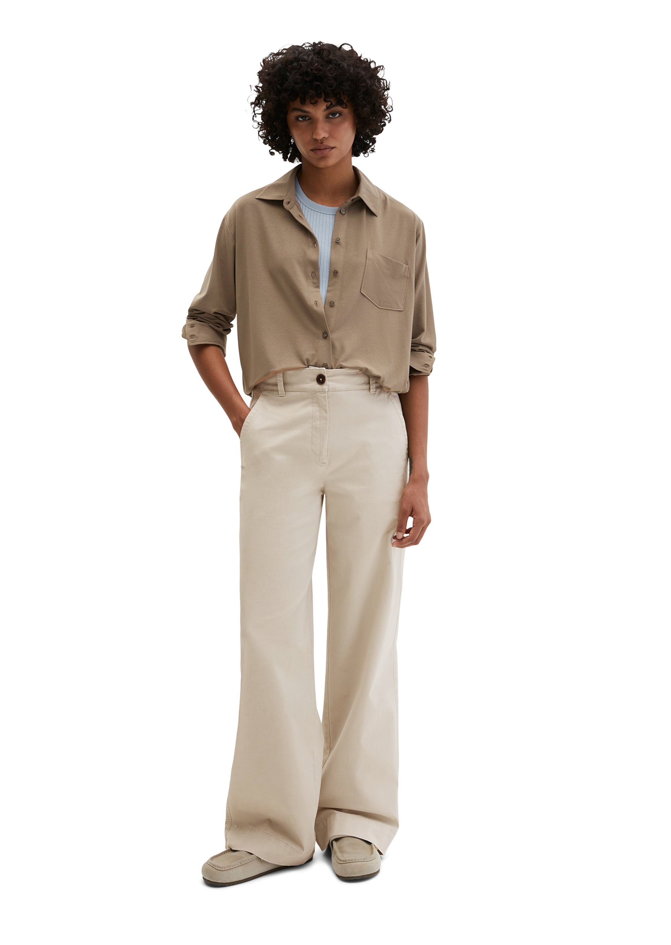 Chemisier Marc O'Polo en marron