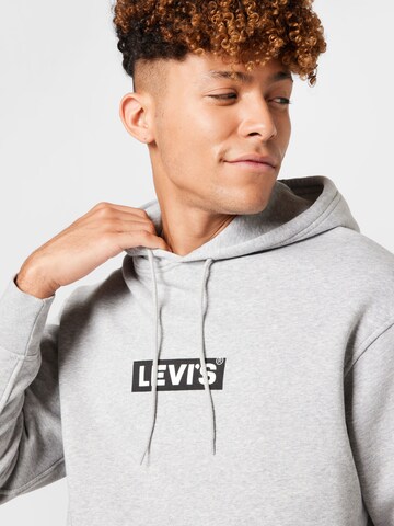 LEVI'S ® Mikina 'Graphic Hoodie' - Sivá