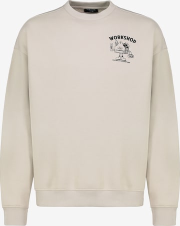 Sublevel Sweatshirt 'Worker' in Beige: front