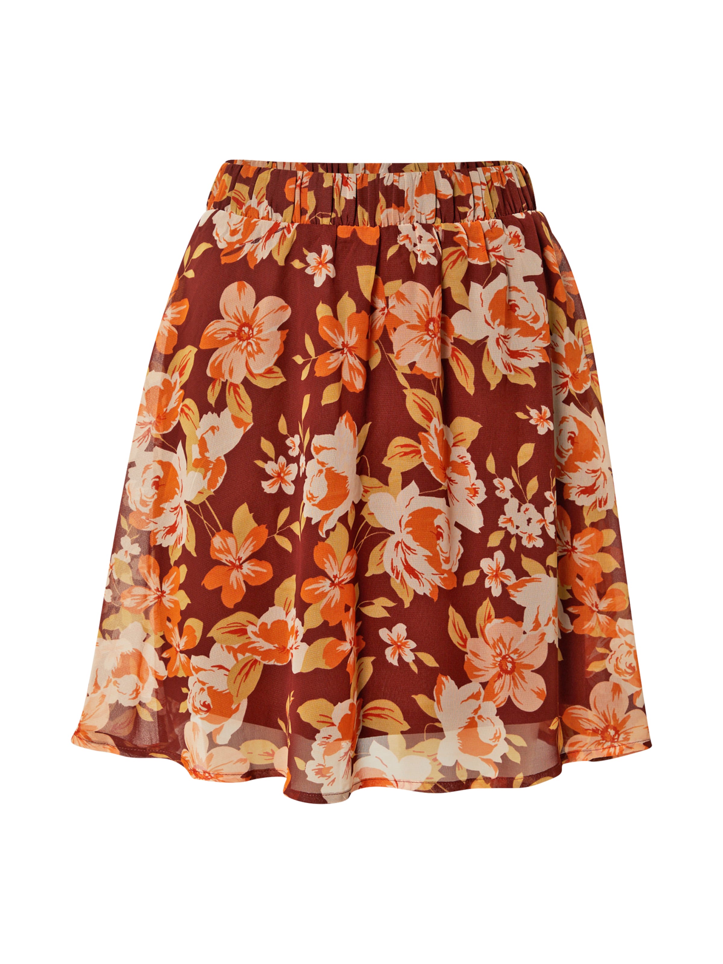 VILA Sukňa 'VINCE' - Červená: predná strana