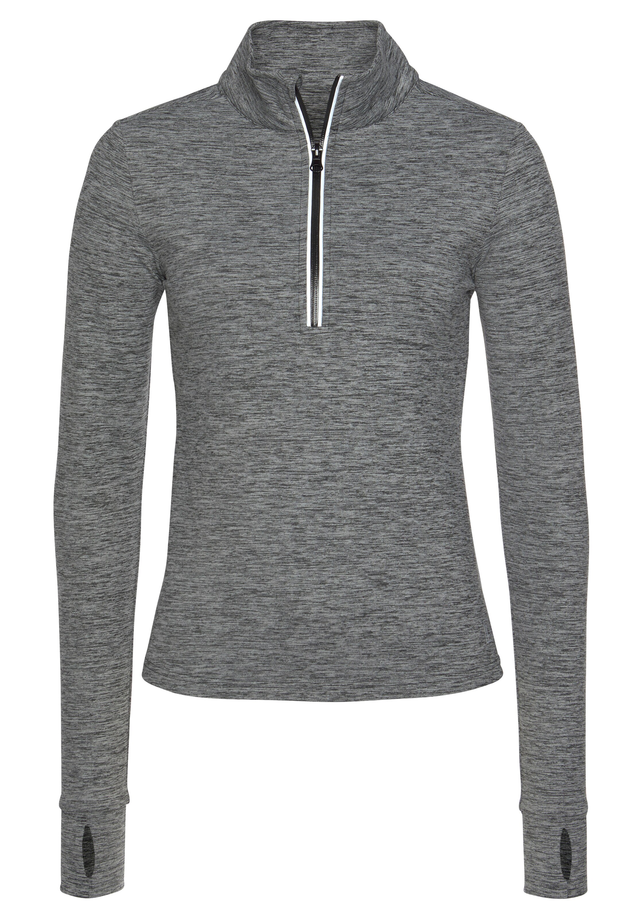 Frauen Sportarten LASCANA ACTIVE Shirt in Grau - GP18464 Frauen Sportarten LASCANA ACTIVE Shirt in Grau - GP18464