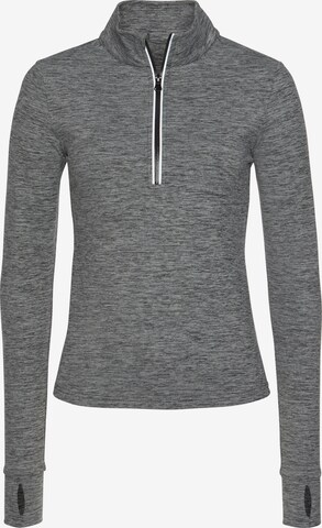 LASCANA ACTIVE Shirt in Grau: predná strana