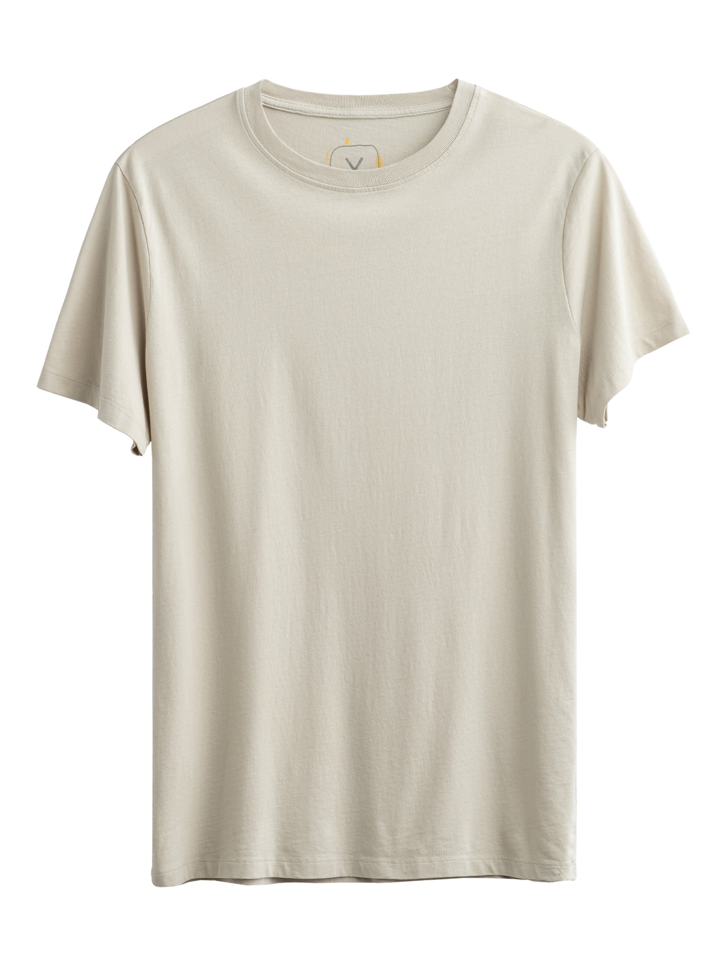 Maglietta 'Asphalt' di Kaft in beige: frontale