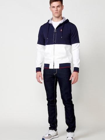 KOROSHI Sweatvest in Blauw