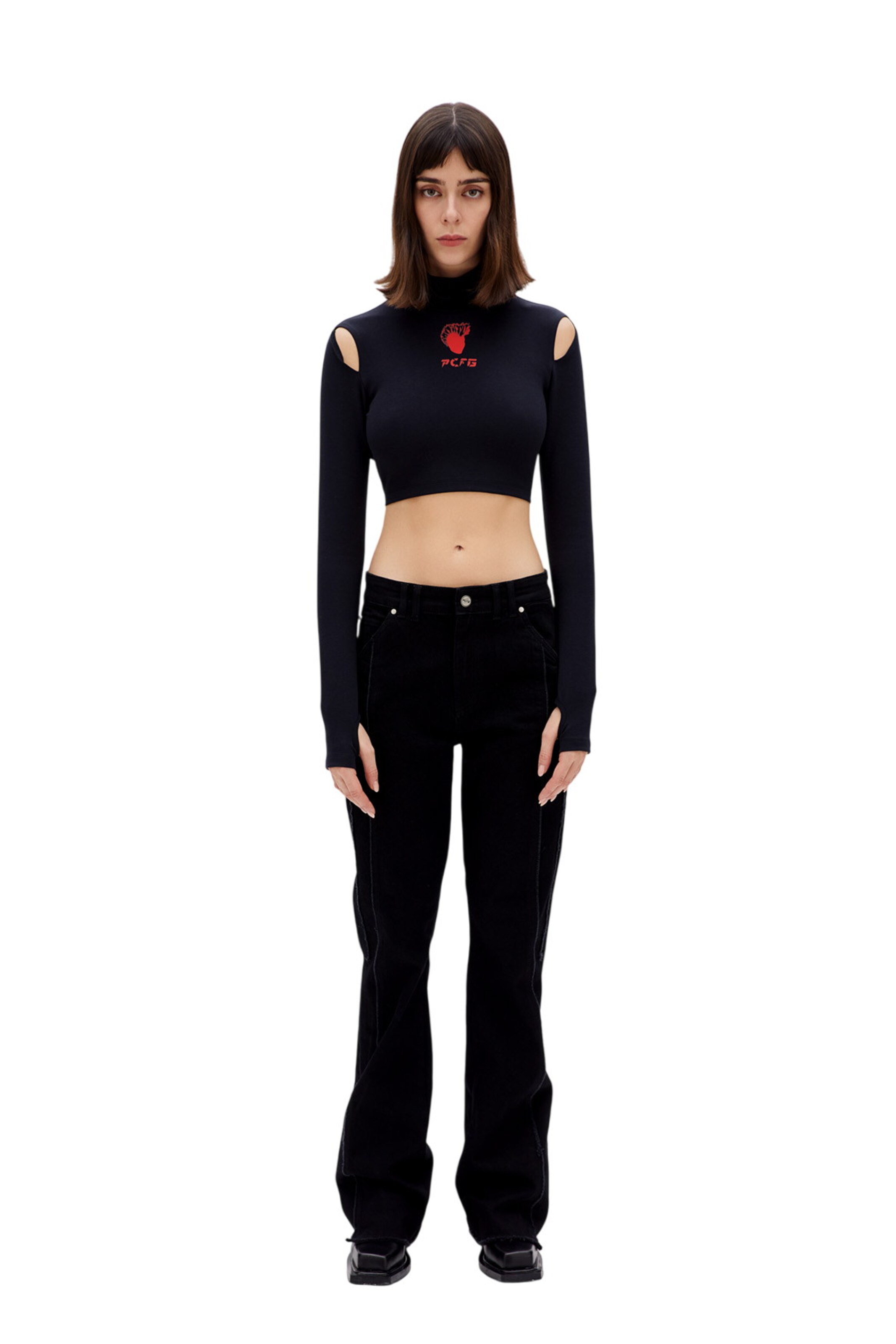 PCFG Shirt in Black: front