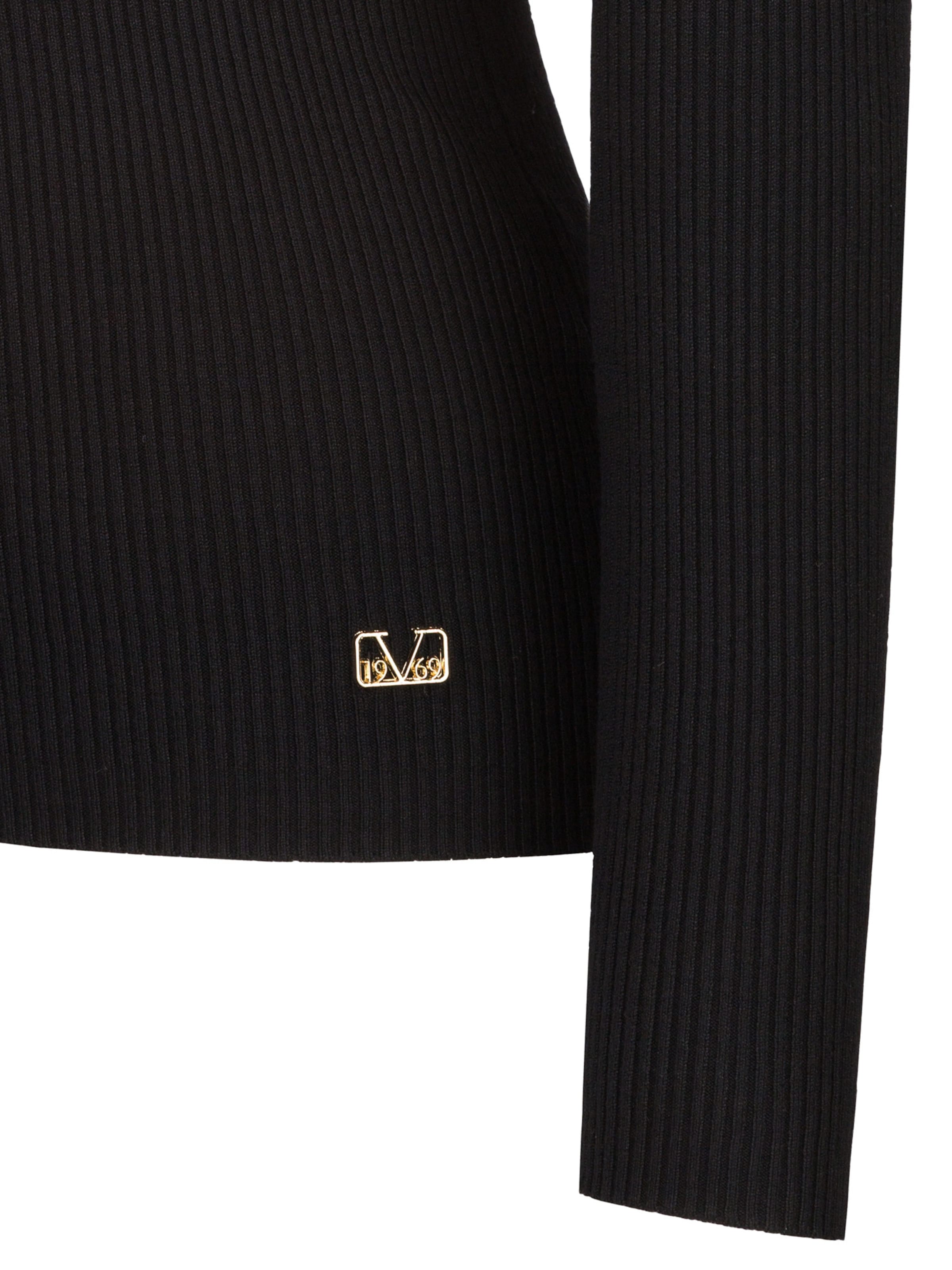 19V69 ITALIA Pulóver 'Antonia' - fekete