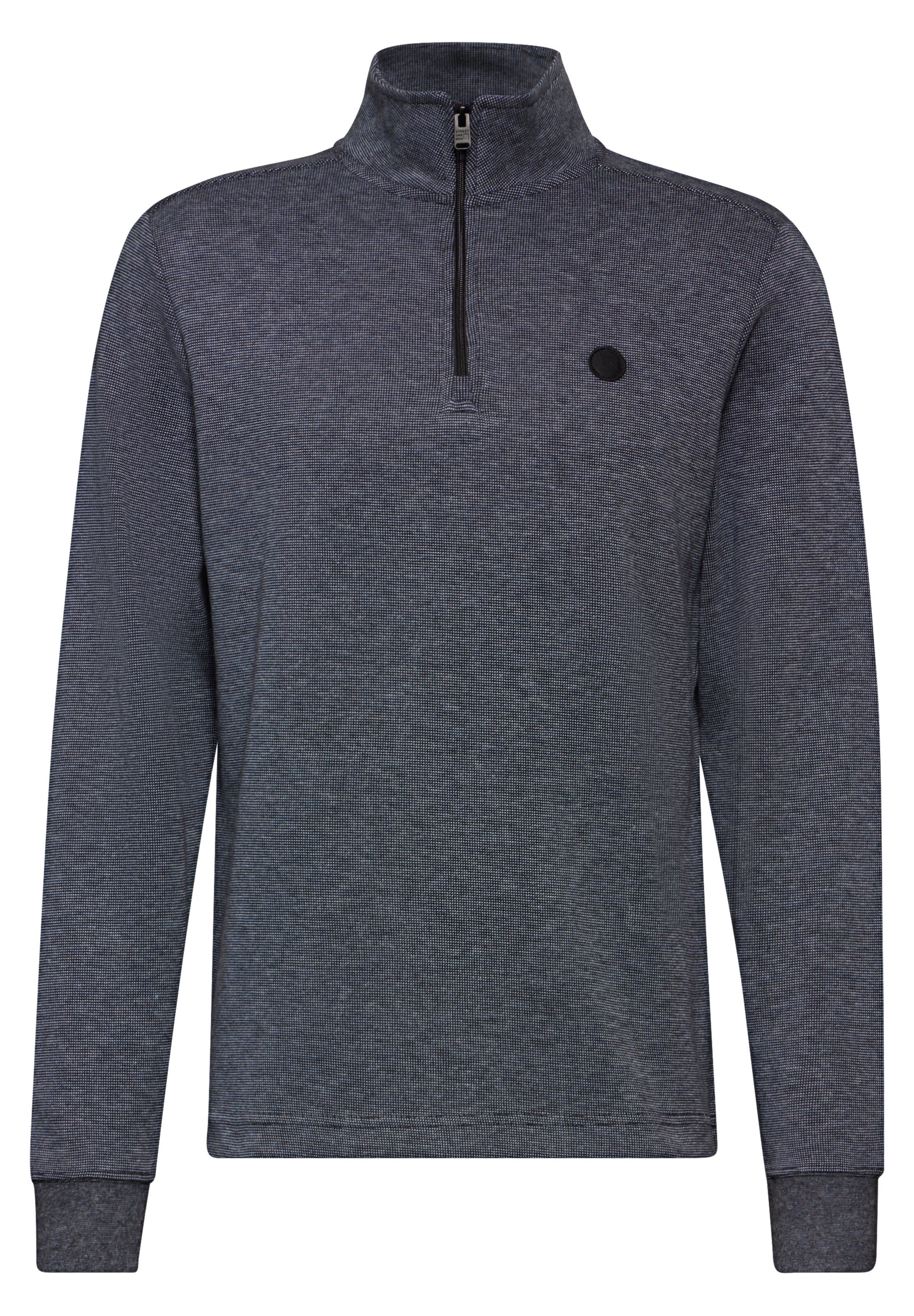 Street One MEN Shirt in Grey: front