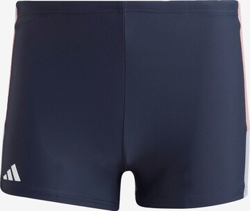 ADIDAS PERFORMANCE Athletic Swim Trunks in Blue: front