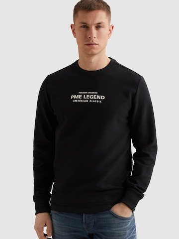 PME Legend - Sudadera 'PME LEGEND - Sweatshirt with artwork and ribbed collar' en azul: frente