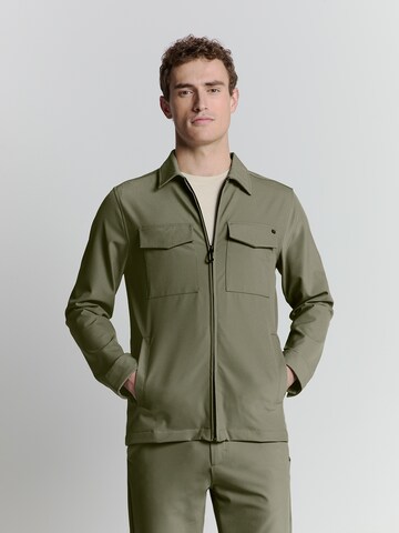 Veste mi-saison No Excess en vert : devant