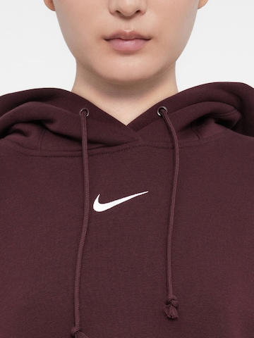 Nike Sportswear Sweatshirt 'PHNX FLC' in Rot