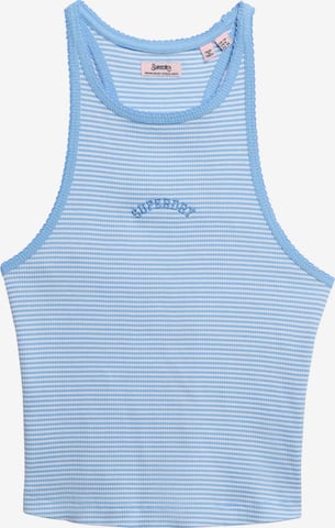 Haut 'Essential' Superdry en bleu : devant
