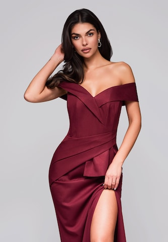 Ombre Evening dress in Red