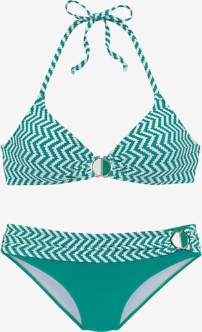 JETTE Bikini in Green: front