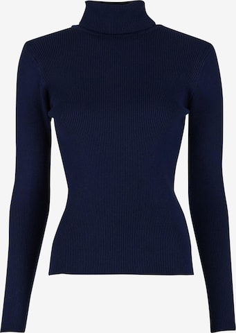 Urban Classics Trui ' ' in Blauw: voorkant