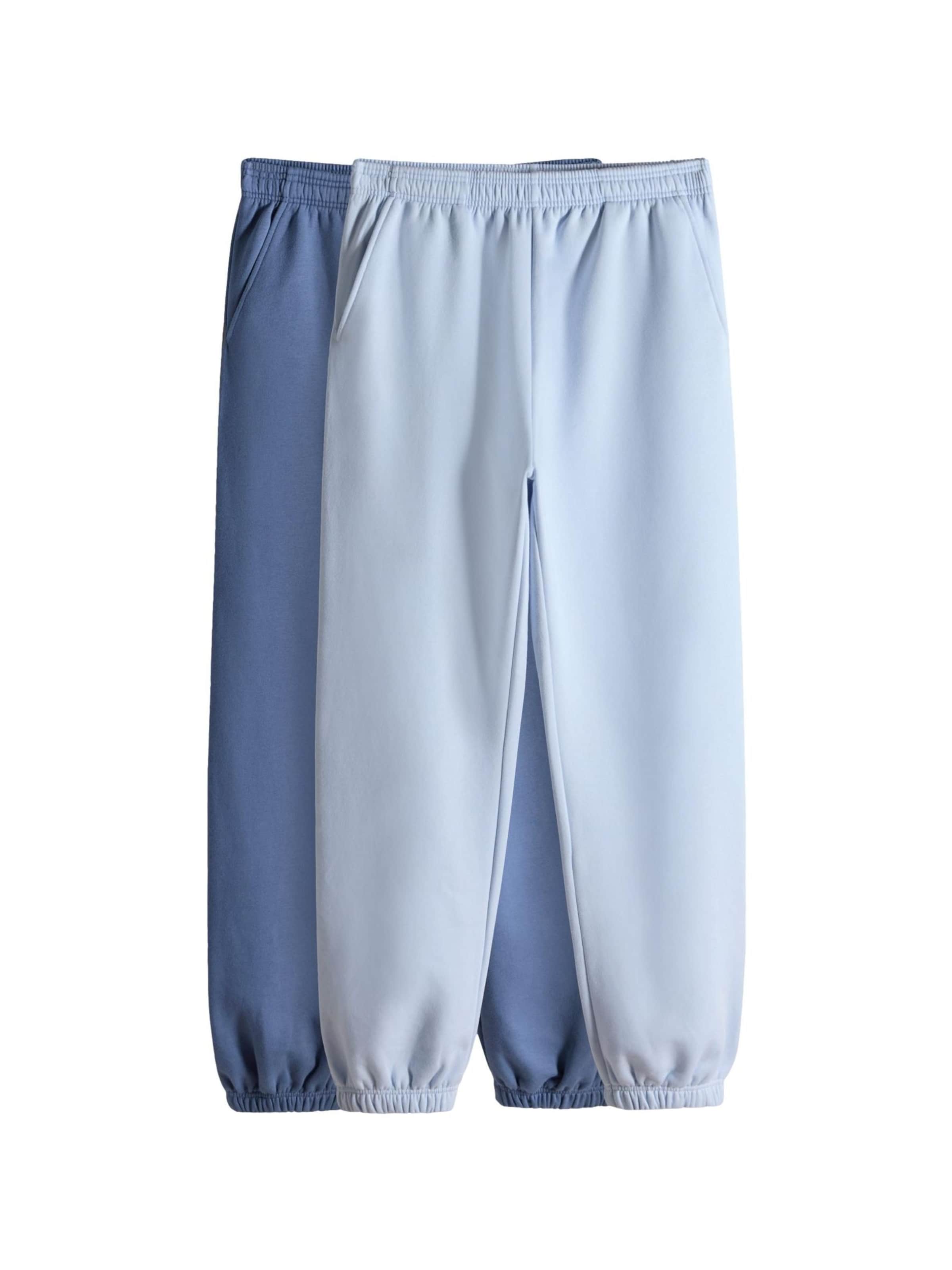 The Set Tapered Hose in Blau: Vorderseite