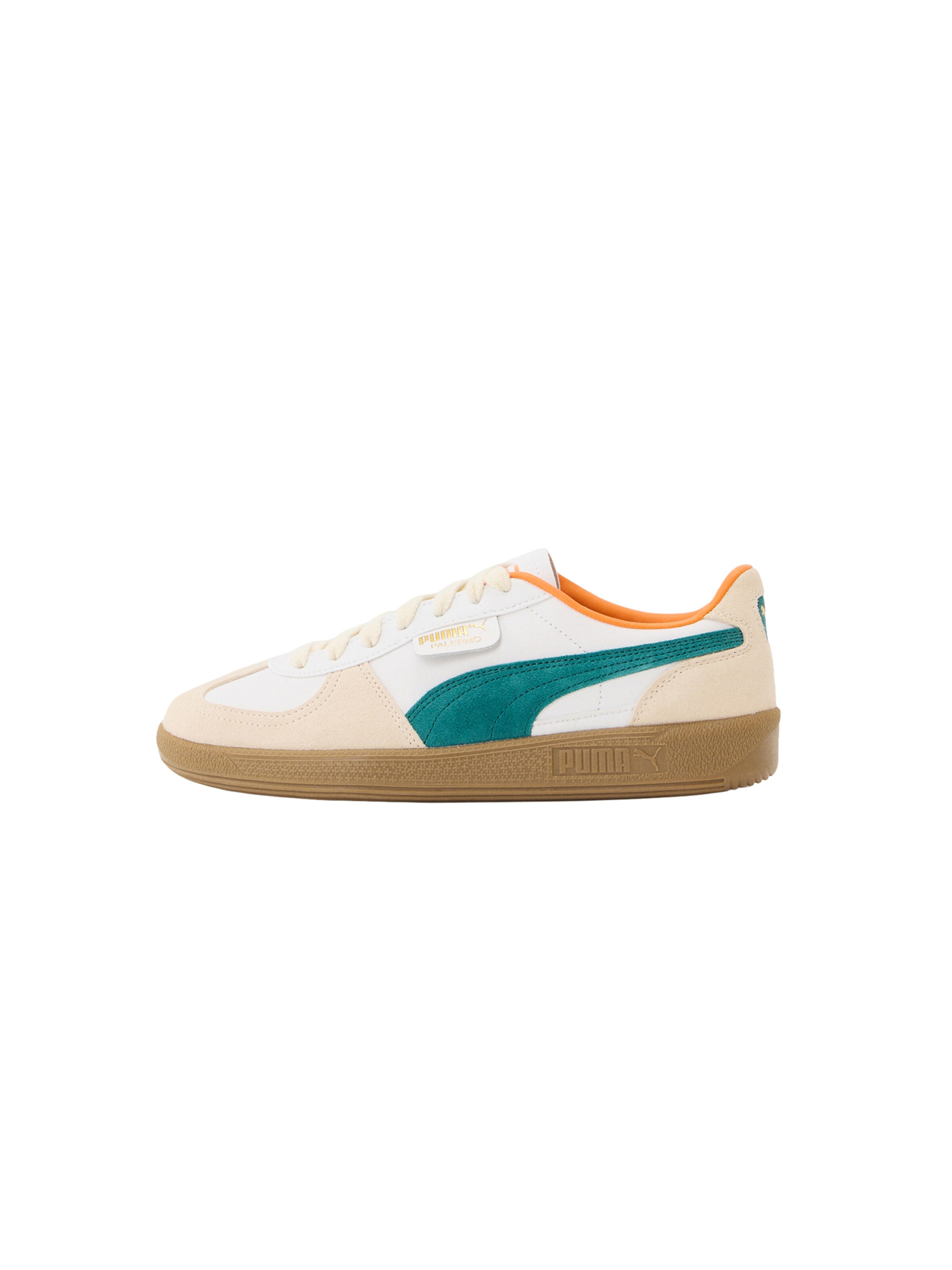 PUMA Platform trainers 'Palermo' in White: front