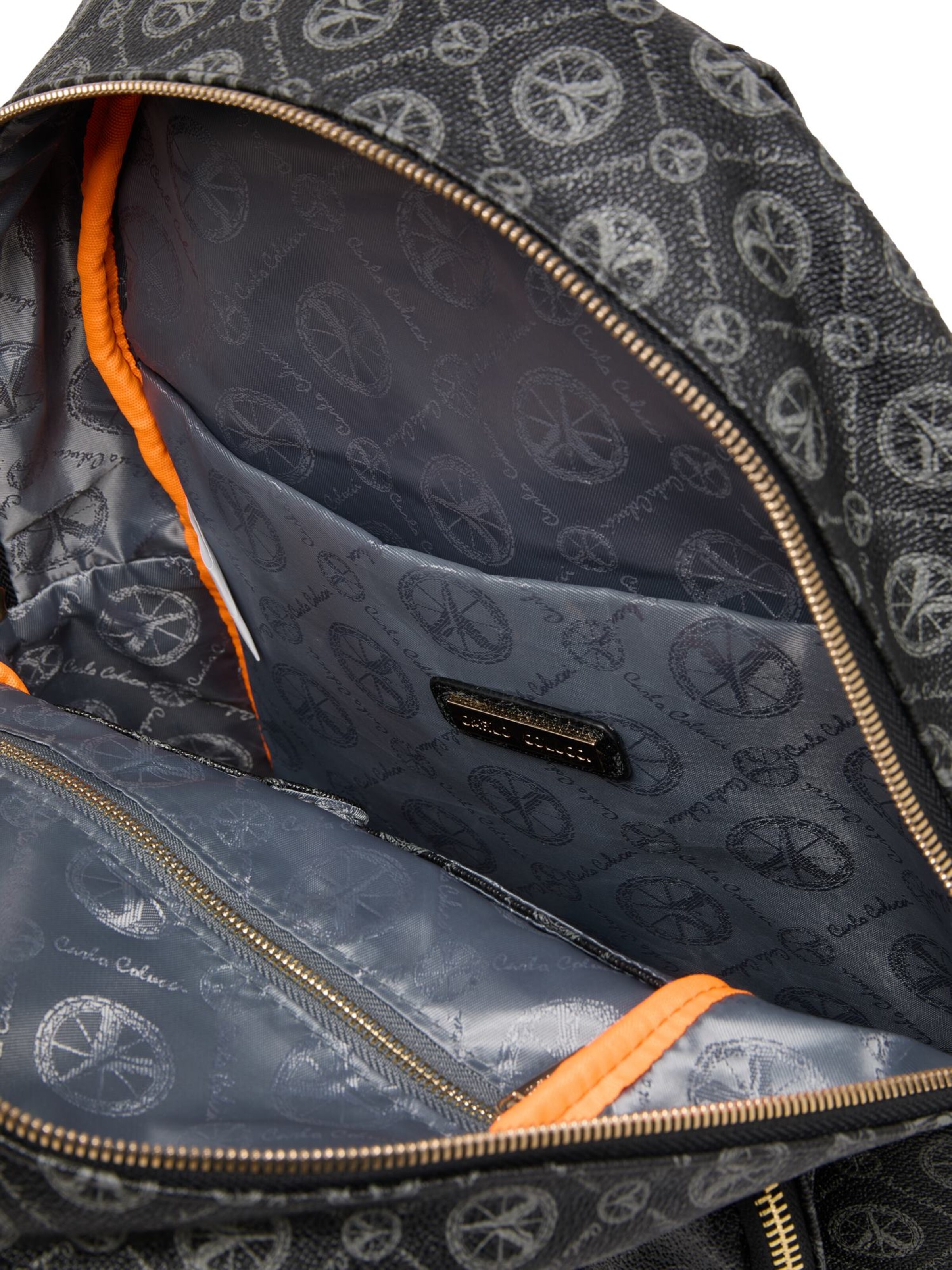 Sac à dos 'DeGasperin' Carlo Colucci en noir