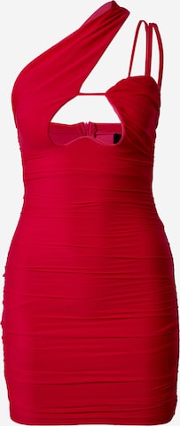 Misspap Dress in Red: front