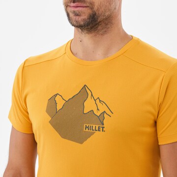 MILLET Performance Shirt 'SUMMIT BOARD' in Yellow