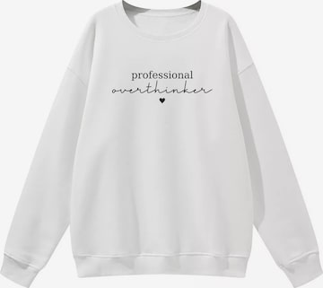 GORHEY Sweatshirt in White: front
