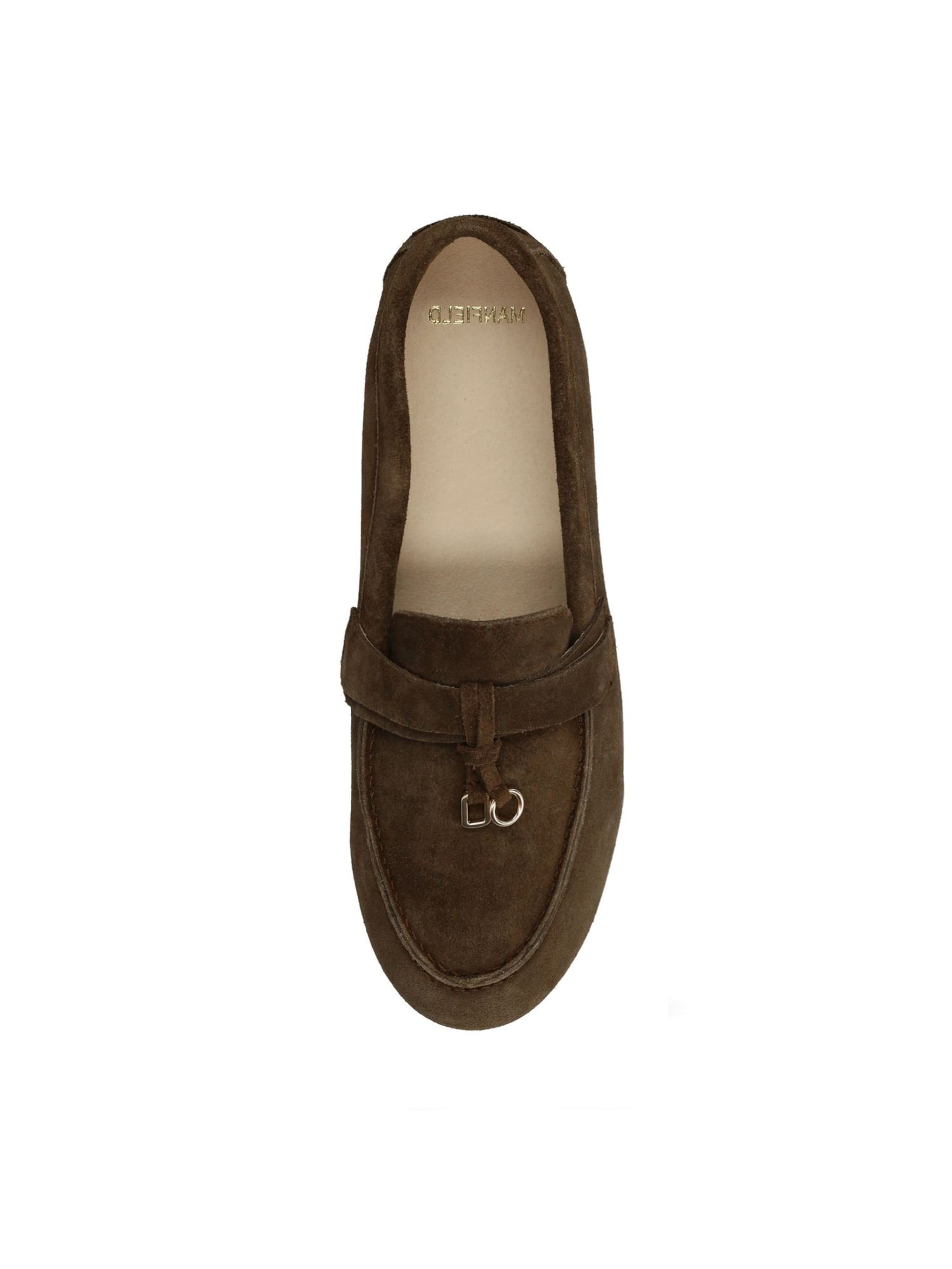 Chaussure basse MANFIELD en marron