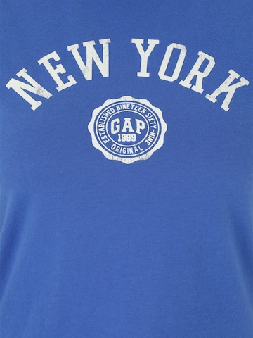 Gap Petite Тениска 'NY' в синьо