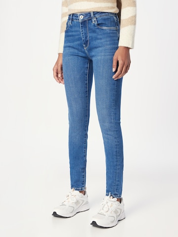 Skinny Jeans 'REGENT' de la Pepe Jeans pe albastru: față