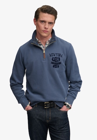 Superdry & Co Sweatshirt in Blau: Vorderseite