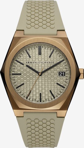 ARMANI EXCHANGE Analoguhr in Bronze: predná strana