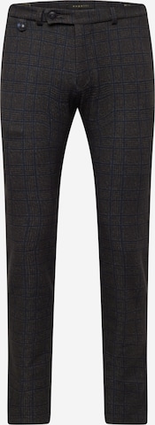 bugatti Slimfit Chino in Bruin: voorkant