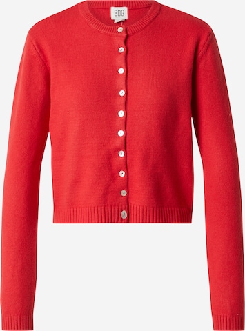 Geacă tricotată 'DALTON' de la BDG Urban Outfitters pe roșu: față