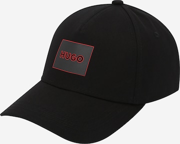 HUGO Cap 'Jude' in Black: front
