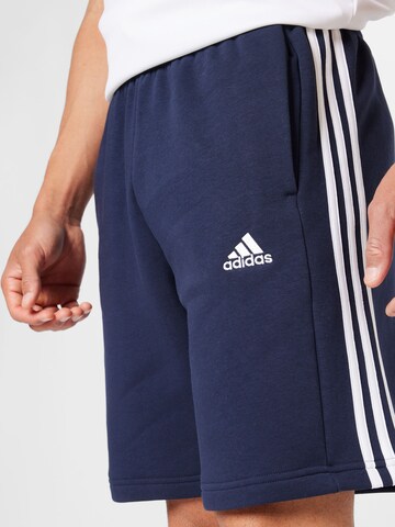 ADIDAS SPORTSWEAR Regular Sportbyxa 'Essentials' i blå