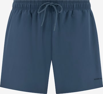 Shorts de bain Boggi Milano en bleu : devant
