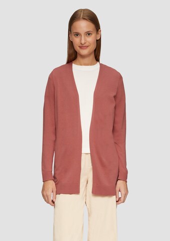 s.Oliver Gebreid vest in Roze: voorkant