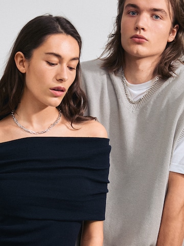 Pilgrim Kette 'Feel' in Silber: Vorderseite