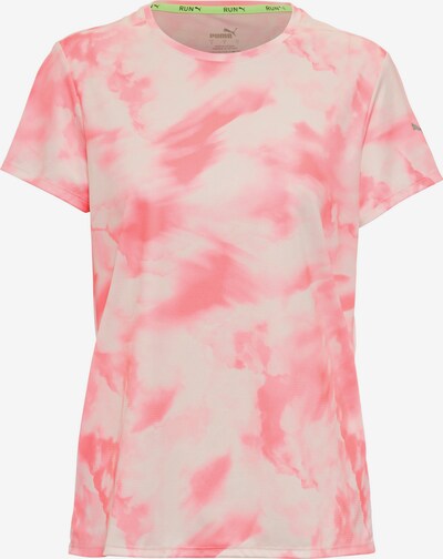 PUMA T-shirt fonctionnel en rose pastel / blanc, Vue avec produit