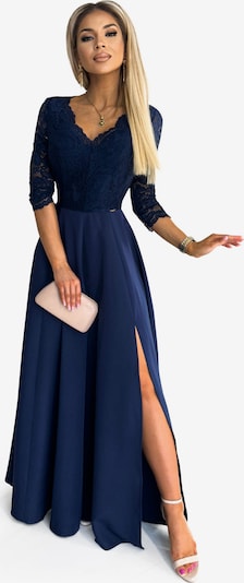 Numoco Abendkleid 'Maxikleid Amber' in dunkelblau, Produktansicht
