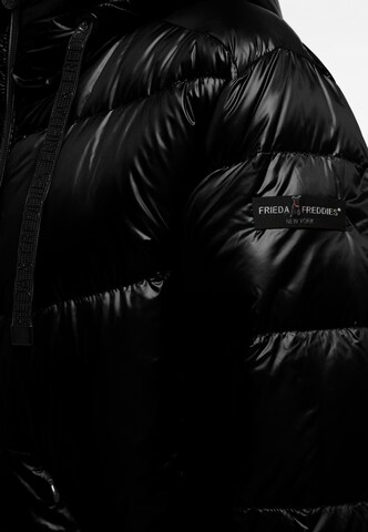 Frieda & Freddies NY Mantel 'Twister 2' in Schwarz