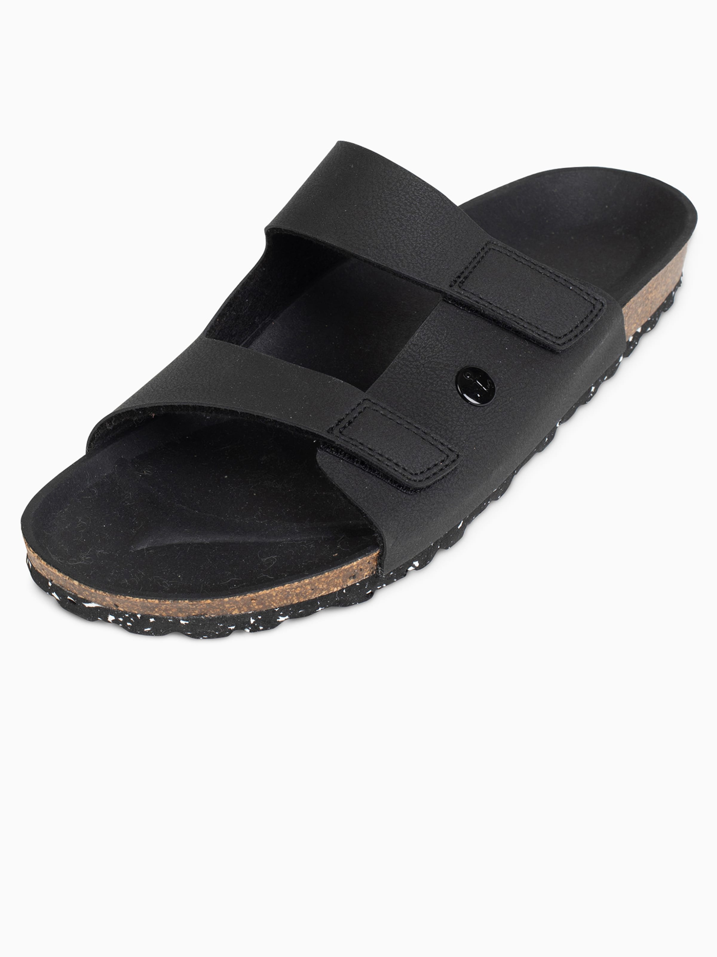 juoda Bayton Šlepetės 'Atrium': priekis