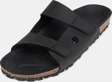 Bayton Pantolette 'Atrium' in Schwarz: predná strana