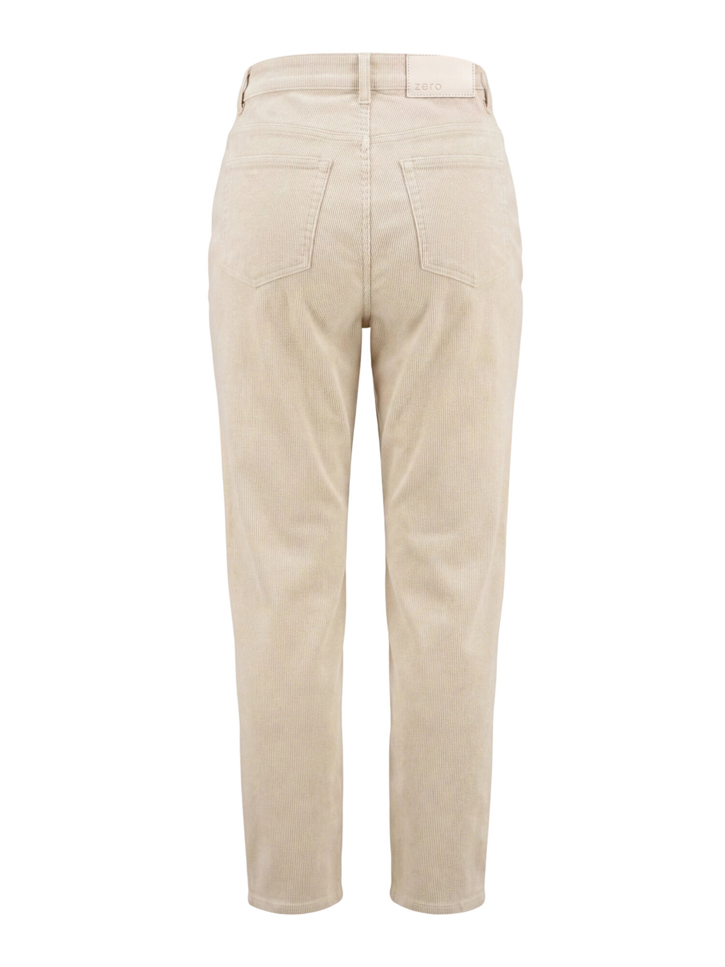 regular Pantaloni di zero in beige