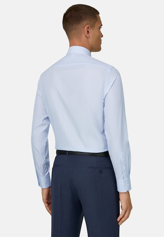 Coupe regular Chemise Boggi Milano en bleu