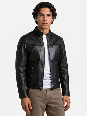 bugatti Jacke 'FILIPPO' in Schwarz: Vorderseite