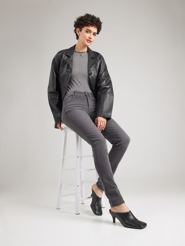 MUSTANG Slimfit Jeansy 'Crosby' w kolorze czarny