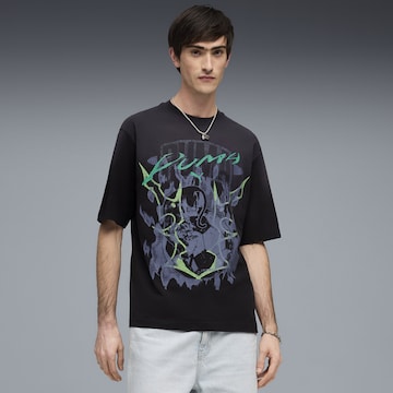 PUMA Shirt in Black: front