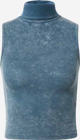 Missguided Top in Blauw: voorkant