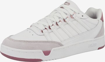 Baskets basses ' Set Pro ' K-SWISS en blanc : devant