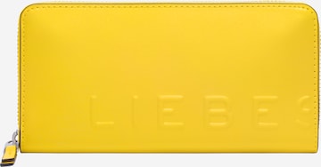 Liebeskind Berlin Wallet in Yellow: front